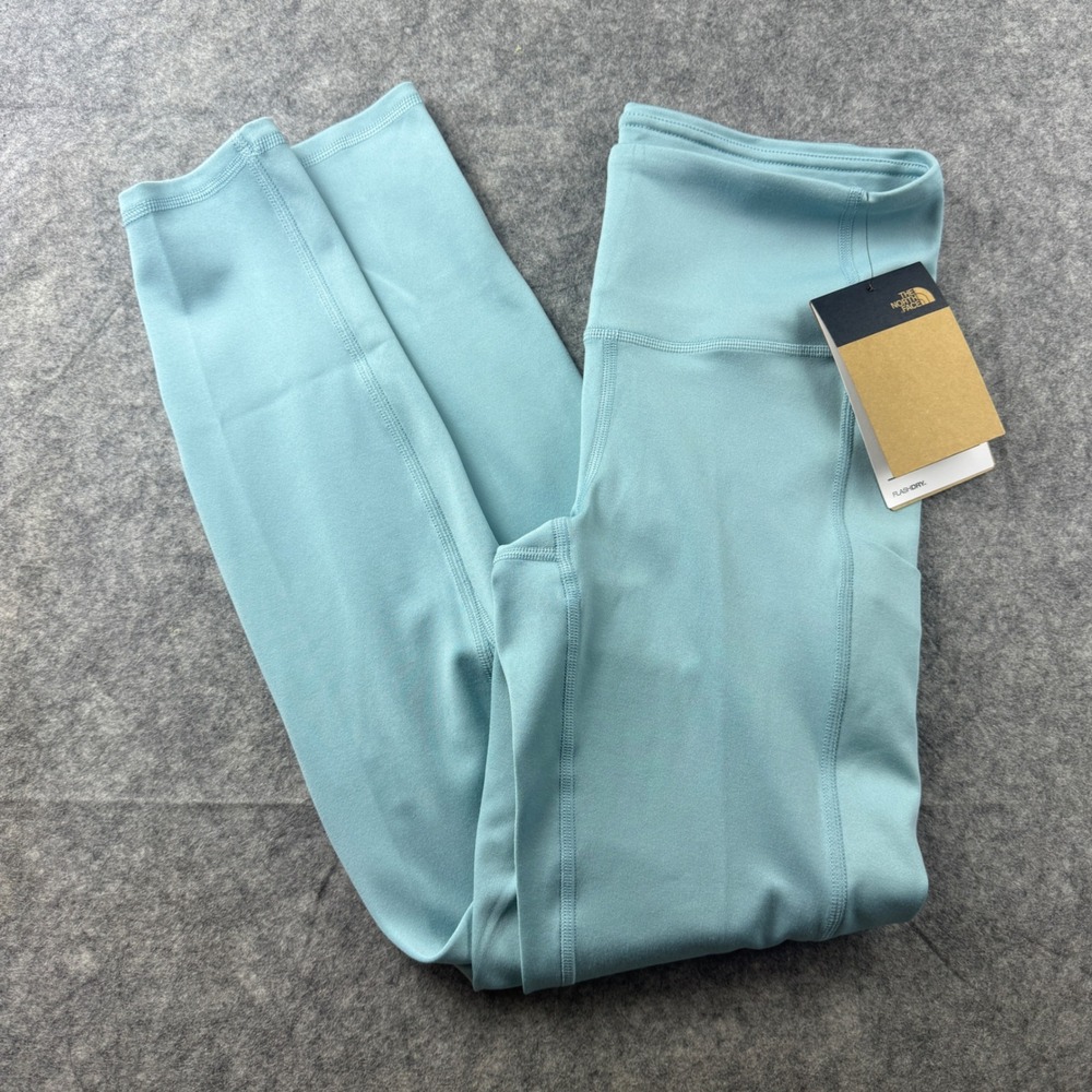 The North Face Skyway Legging Blue Eclipse FlashDry-XD NF0A8FK5 Small NWT